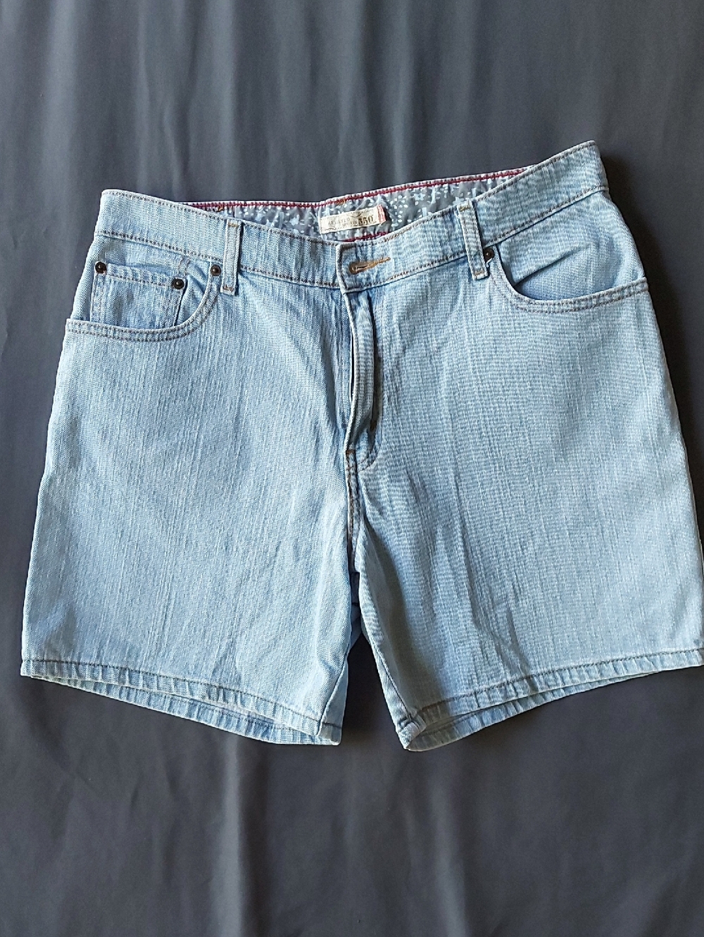 Levi's Light Blue Denim Women Shorts